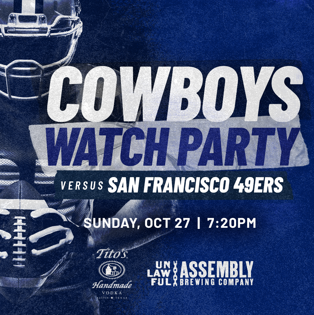 Watch Party: Dallas Cowboys at San Francisco 49ers