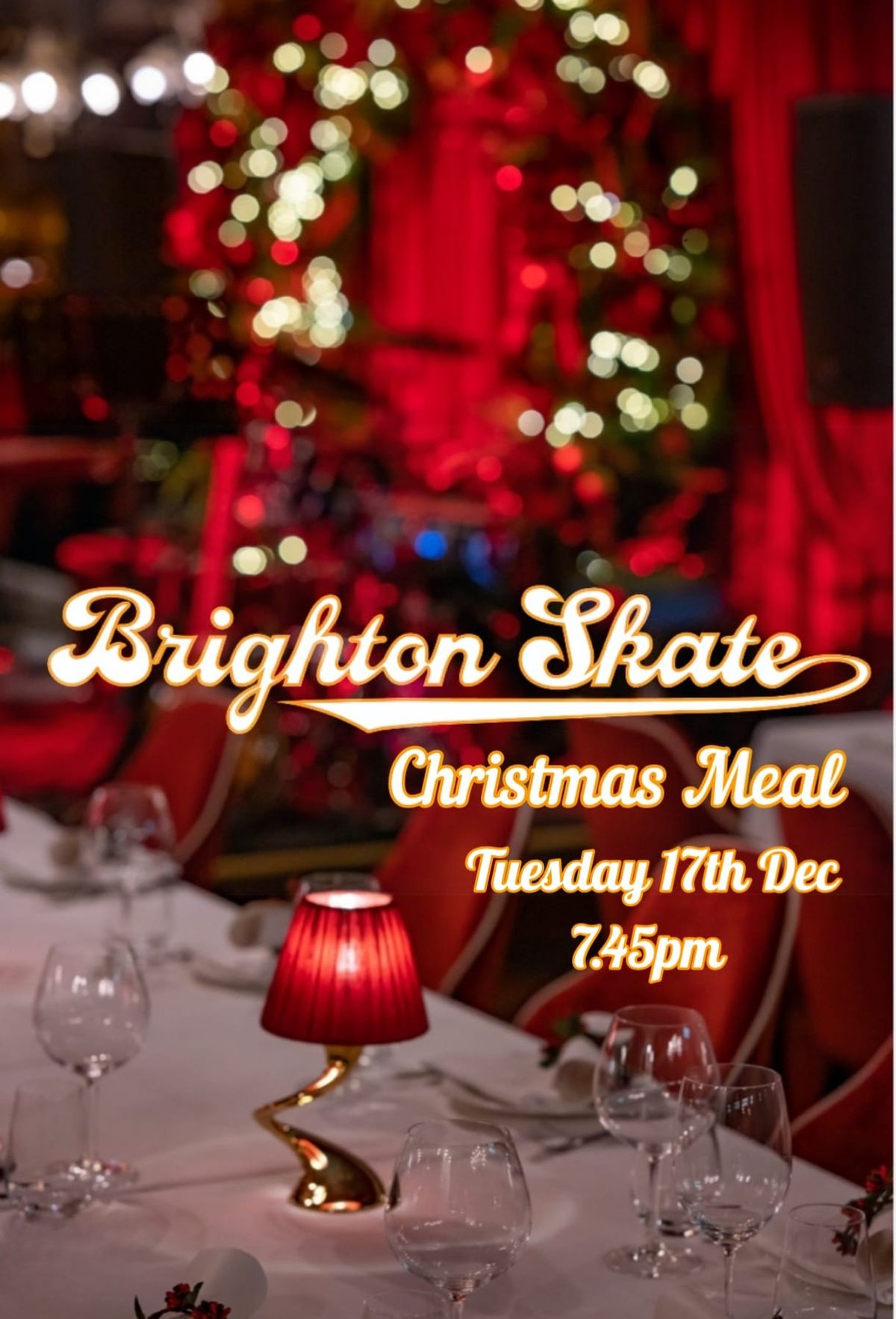 Brighton Skate Community Christmas Meal