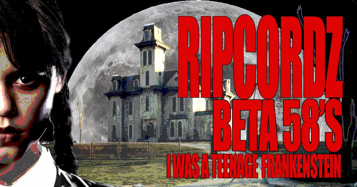 Ripcordz and Beta 58s at The Mansion!