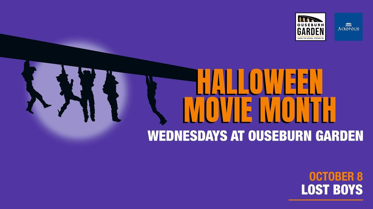 \ud83c\udf83 Halloween Movie Month at Ouseburn Garden - (Lost Boys) 
