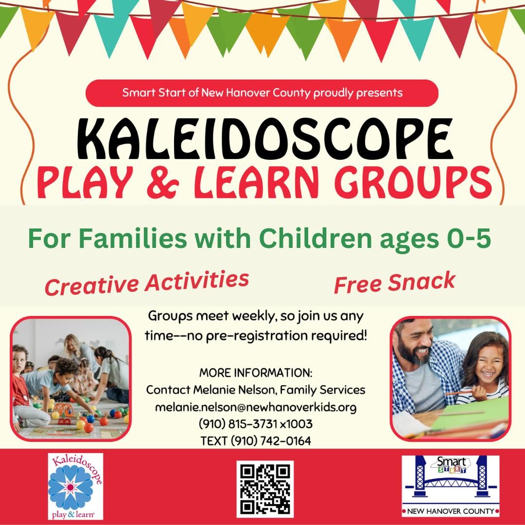 Kaleidoscope Play & Learn Groups (Smart Start of NHC)