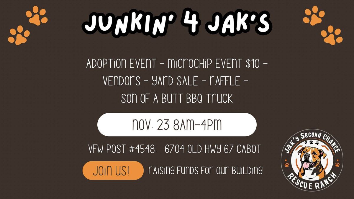 Junkin\u2019 4 Jak\u2019s