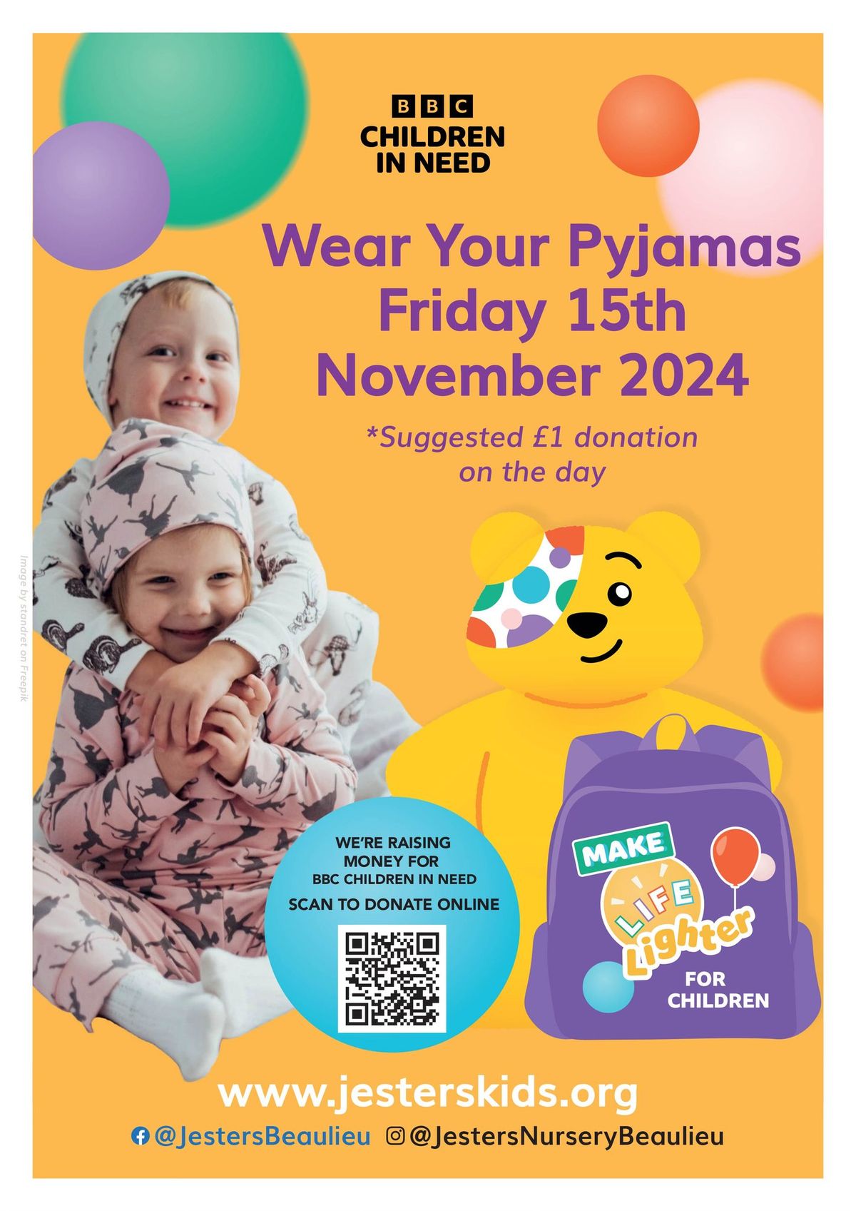 Wear your Pyjamas for Children In Need