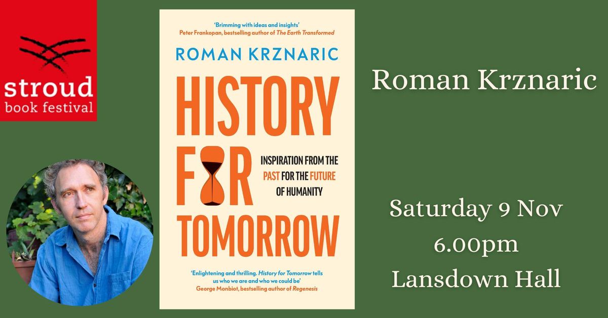 History for Tomorrow with Roman Krznaric