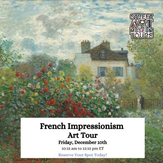 Semi Private French Impressionism Art Tour