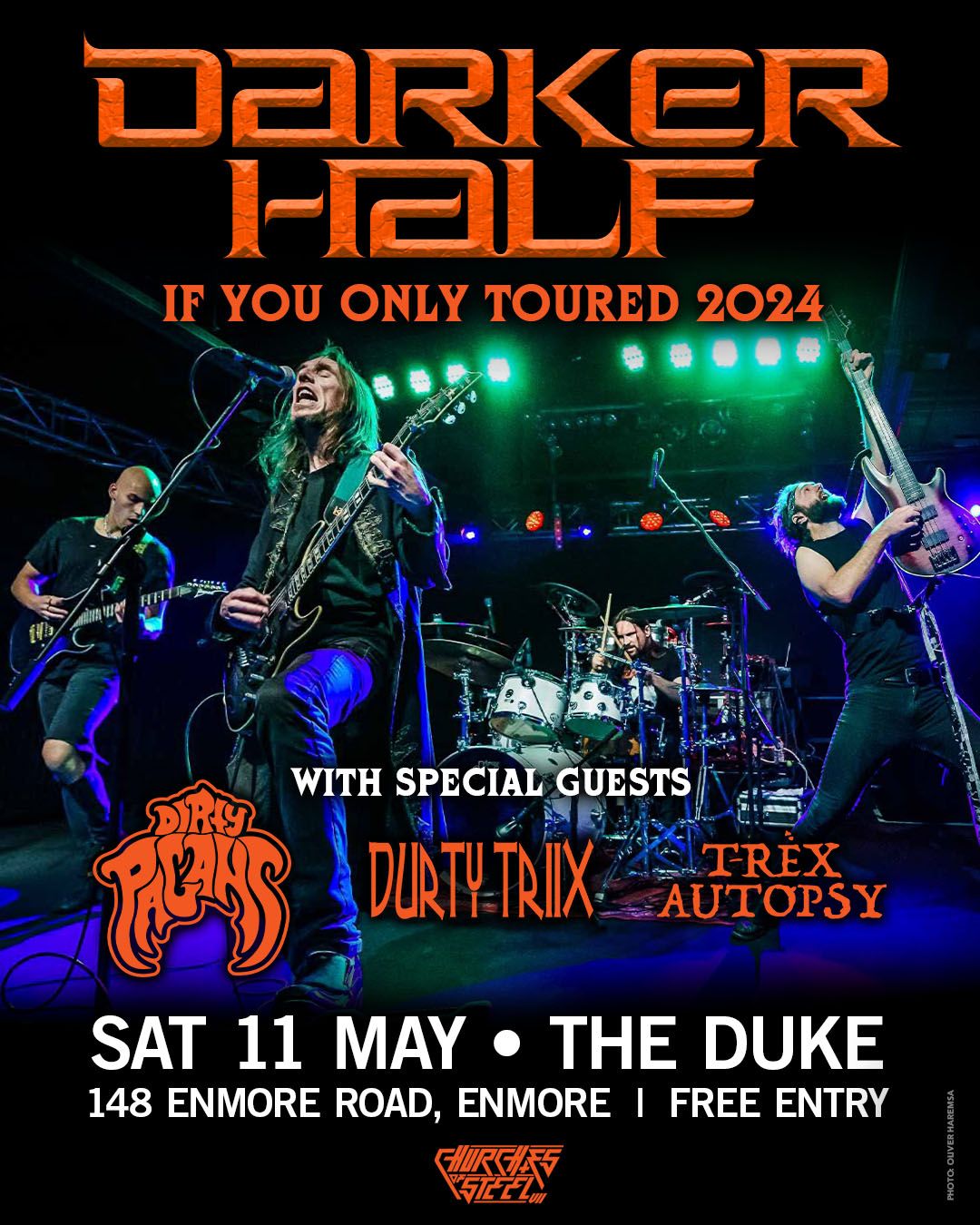 TONIGHT! Darker HaIf - If You Only Toured 2024 w\/ Dirty Pagans + more! Sydney - FREE ENTRY! 
