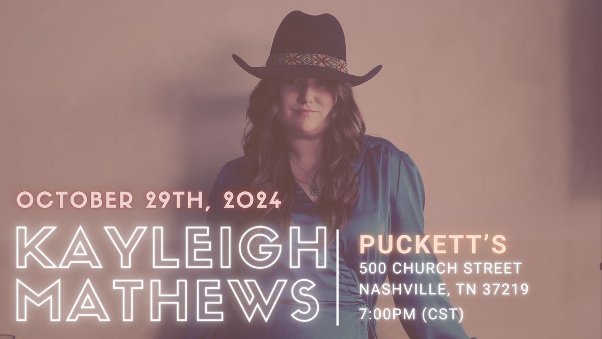 Kayleigh Mathews Live @ Puckett's Nashville