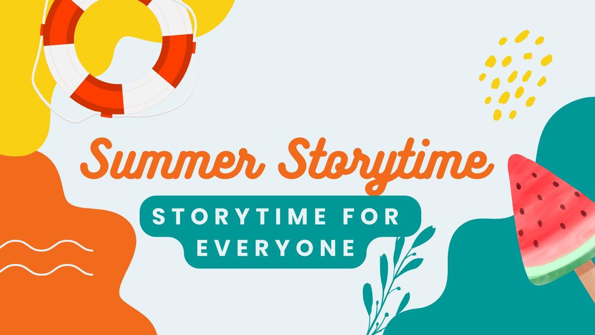 Storytime for Everyone (intergenerational, all ages)