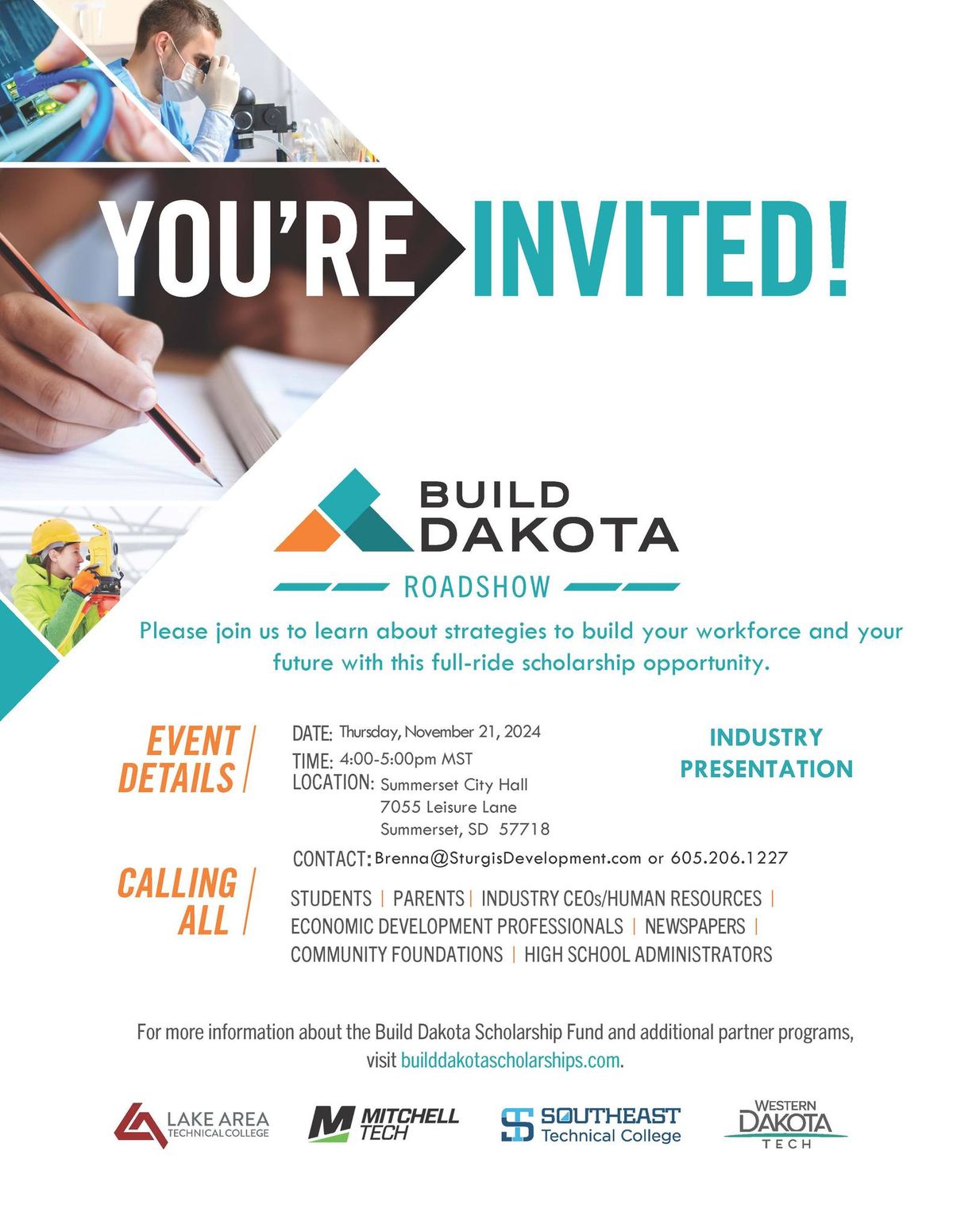 Build Dakota Roadshow - Summerset Business\/Industry Presentation 