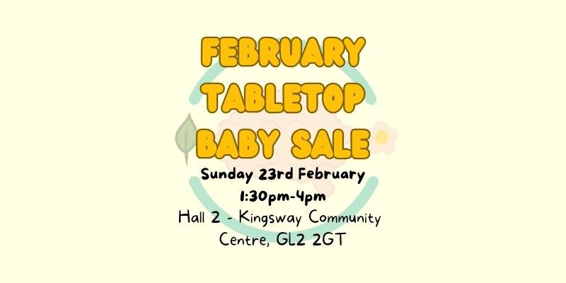 February Tabletop Baby Sale \ud83d\udc76\ud83c\udffb