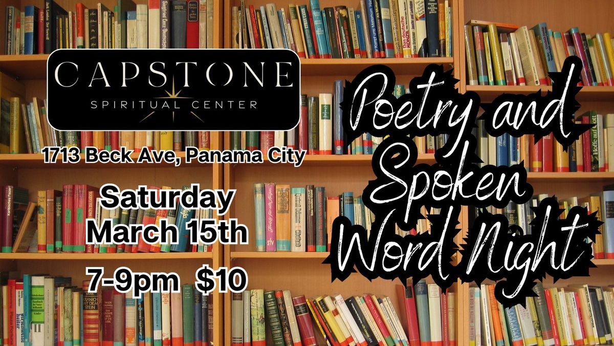 Poetry and Spoken Word Night - March