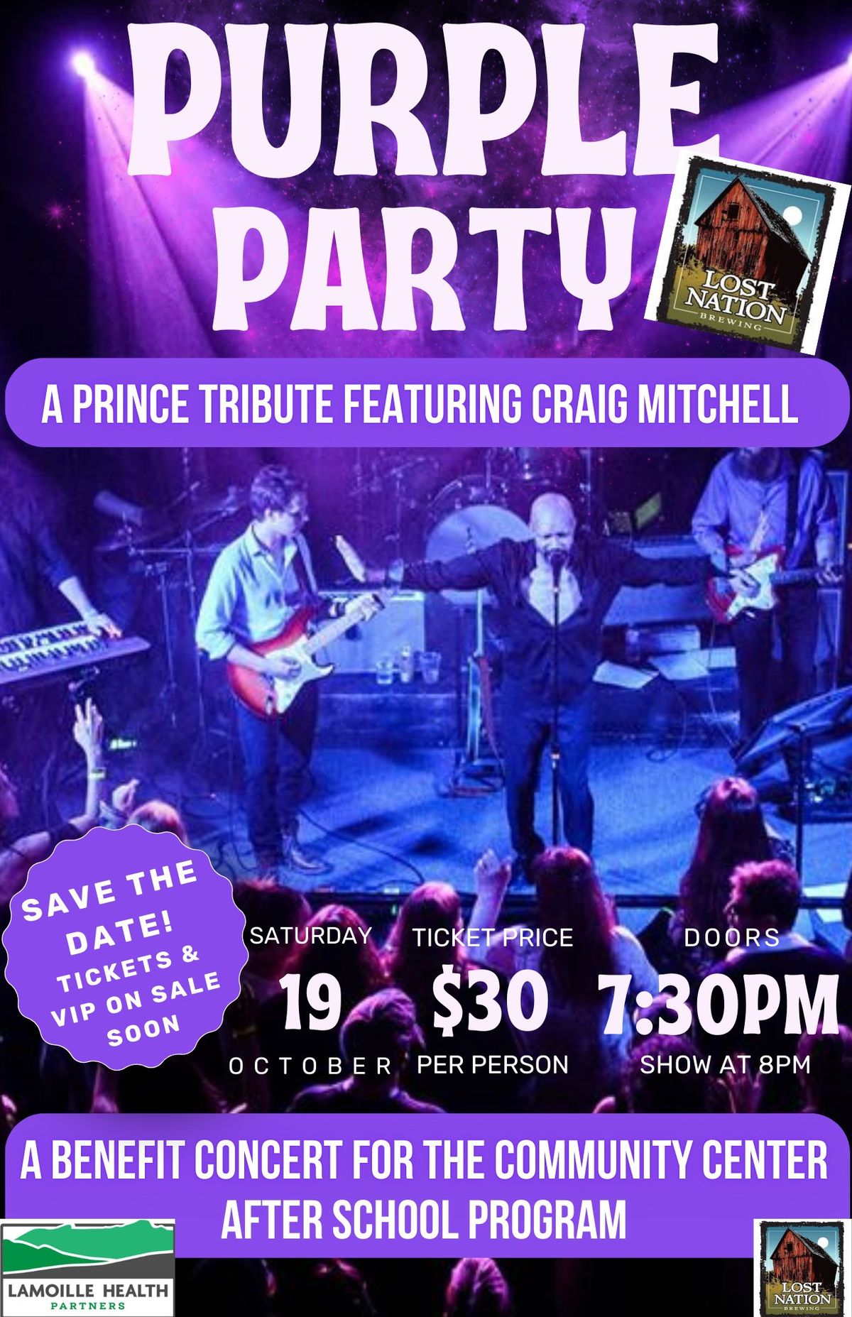 Purple Party Fundraiser 