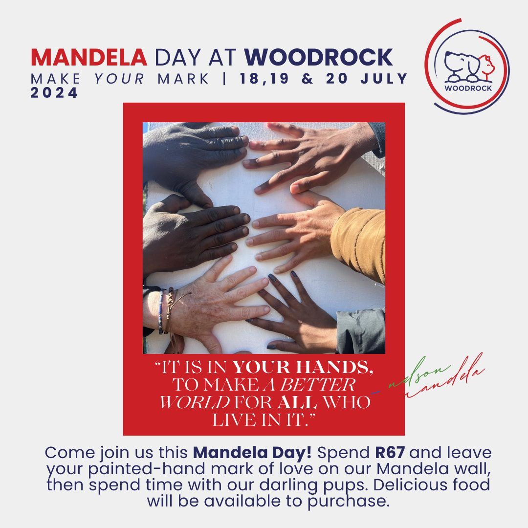 Mandela Day At Woodrock Animal Rescue! 