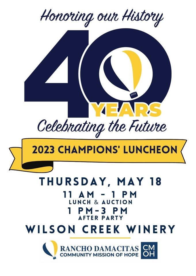 2023 Champions Luncheon