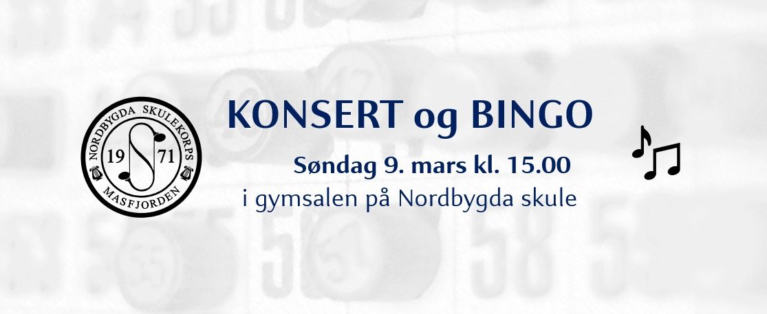 Konsert og bingo 