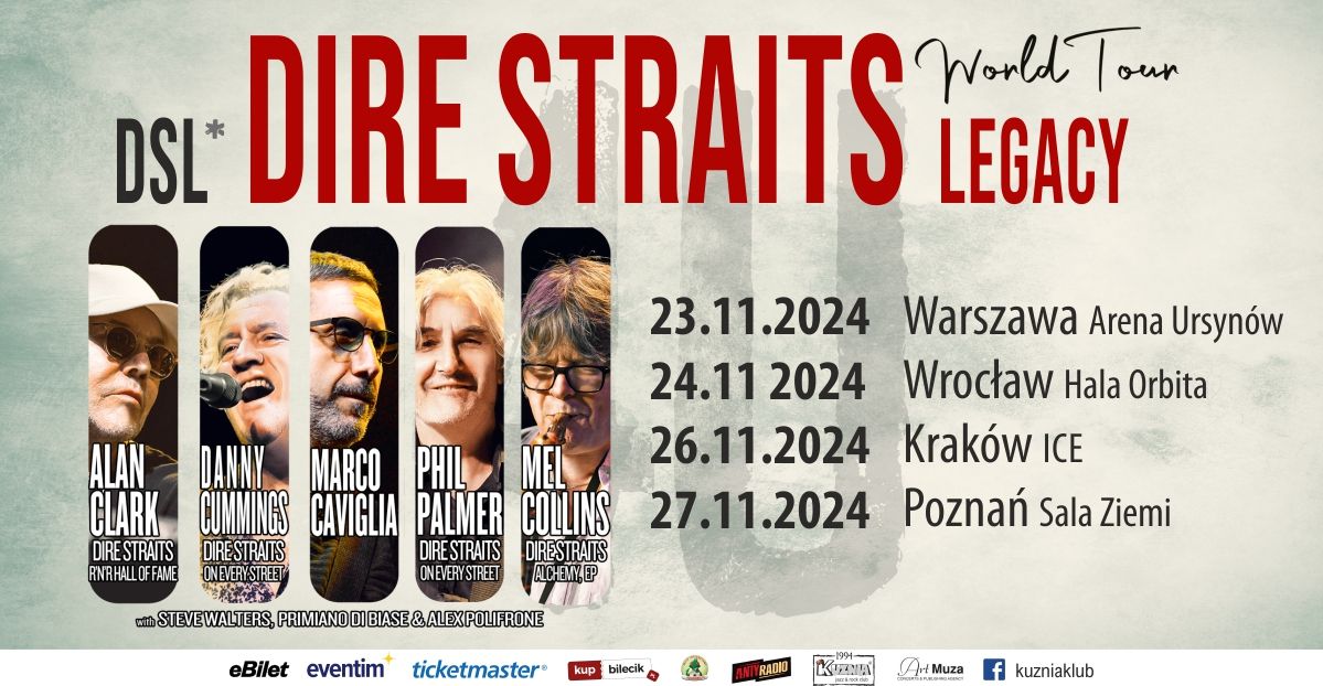 24.11.2024 DSL Dire Straits Legacy - Wroc\u0142aw \/ Hala Orbita