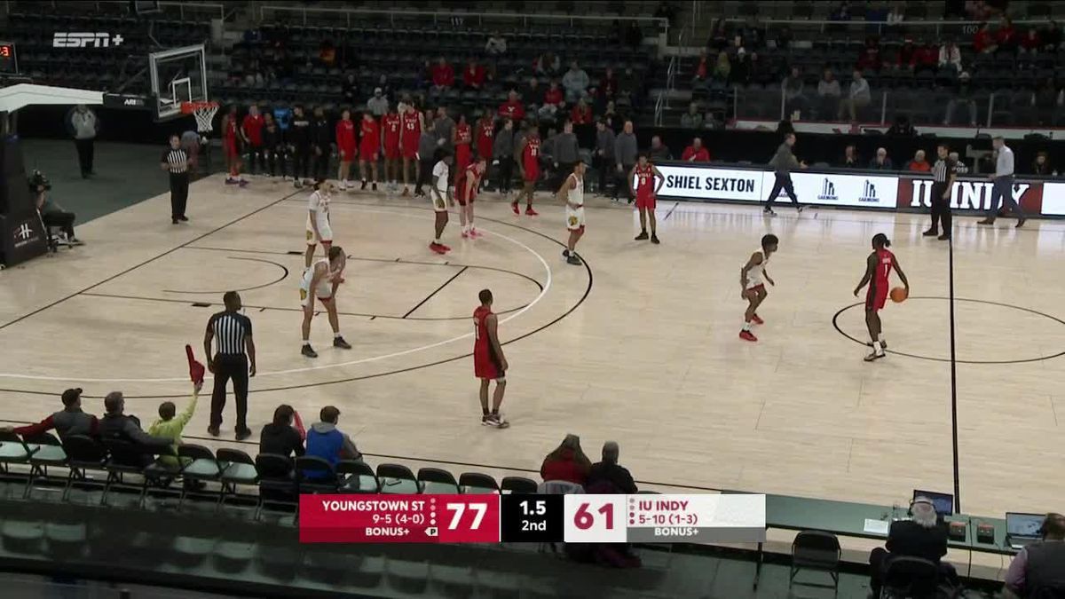 Youngstown State Penguins at IU Indianapolis Jaguars Mens Basketball