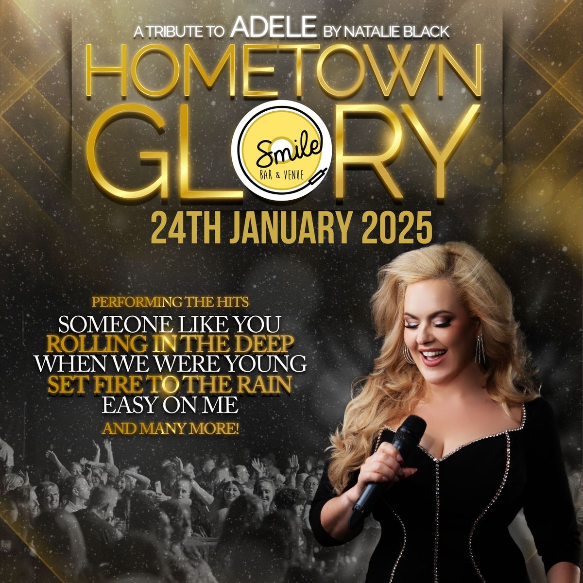 Adele Tribute Hometown Glory Performed By Natalie Black - HUDDERSFIELD