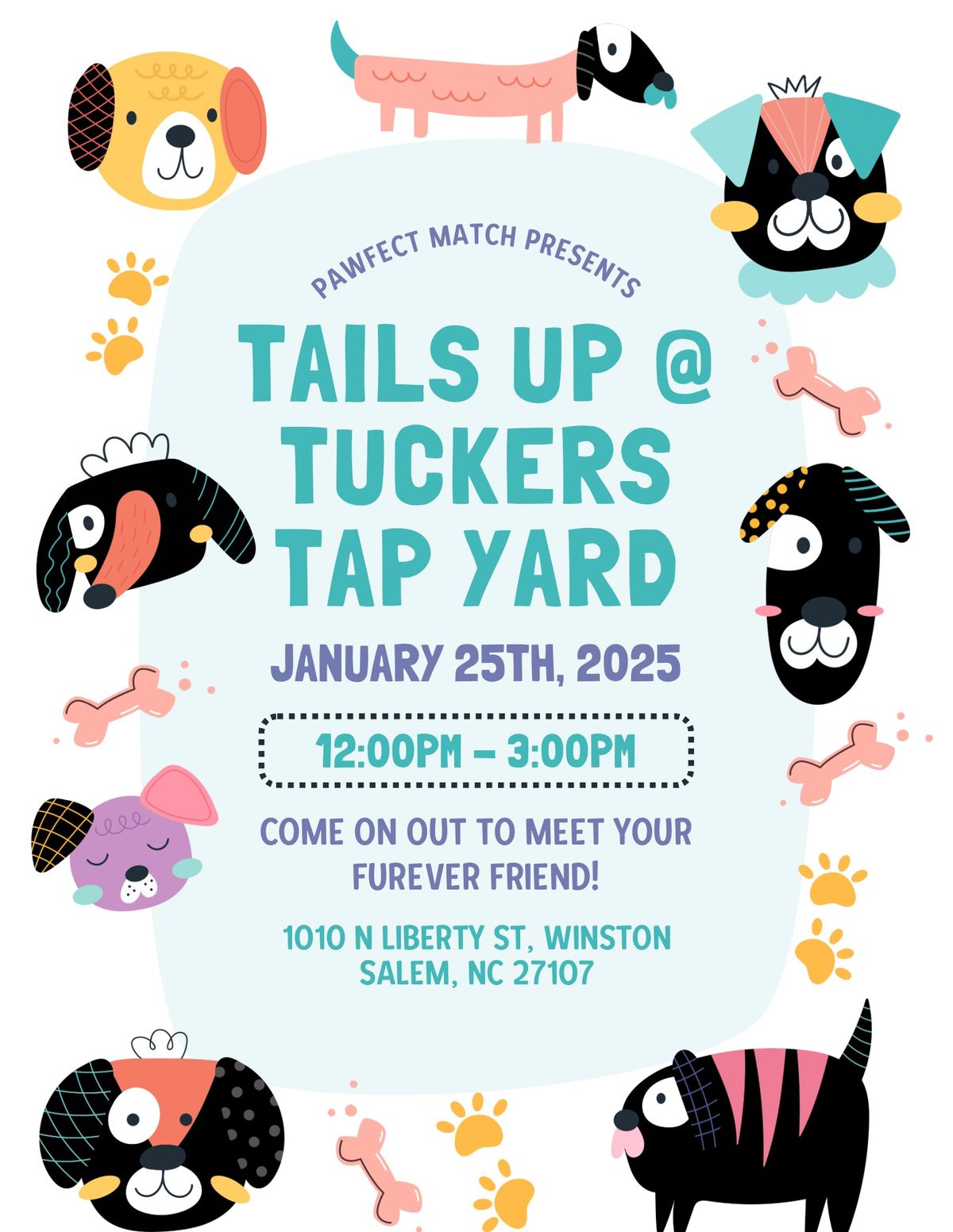 Tails Up @ Tuckers Tap Yard! 