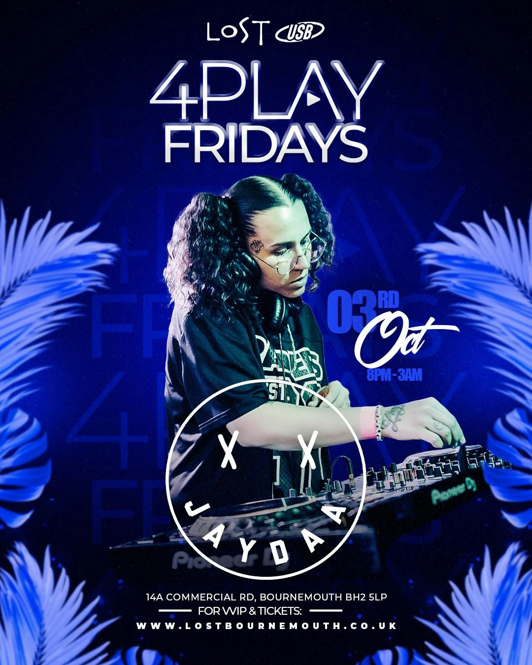 4 PLAY FRIDAYS at Lost: JAYDAA &amp;  Traffic cone sax man (Wenzl) Live!