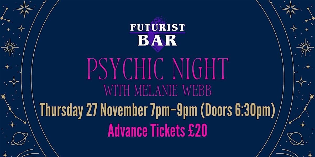 Psychic Night with Melanie Webb of Intuitive Reading