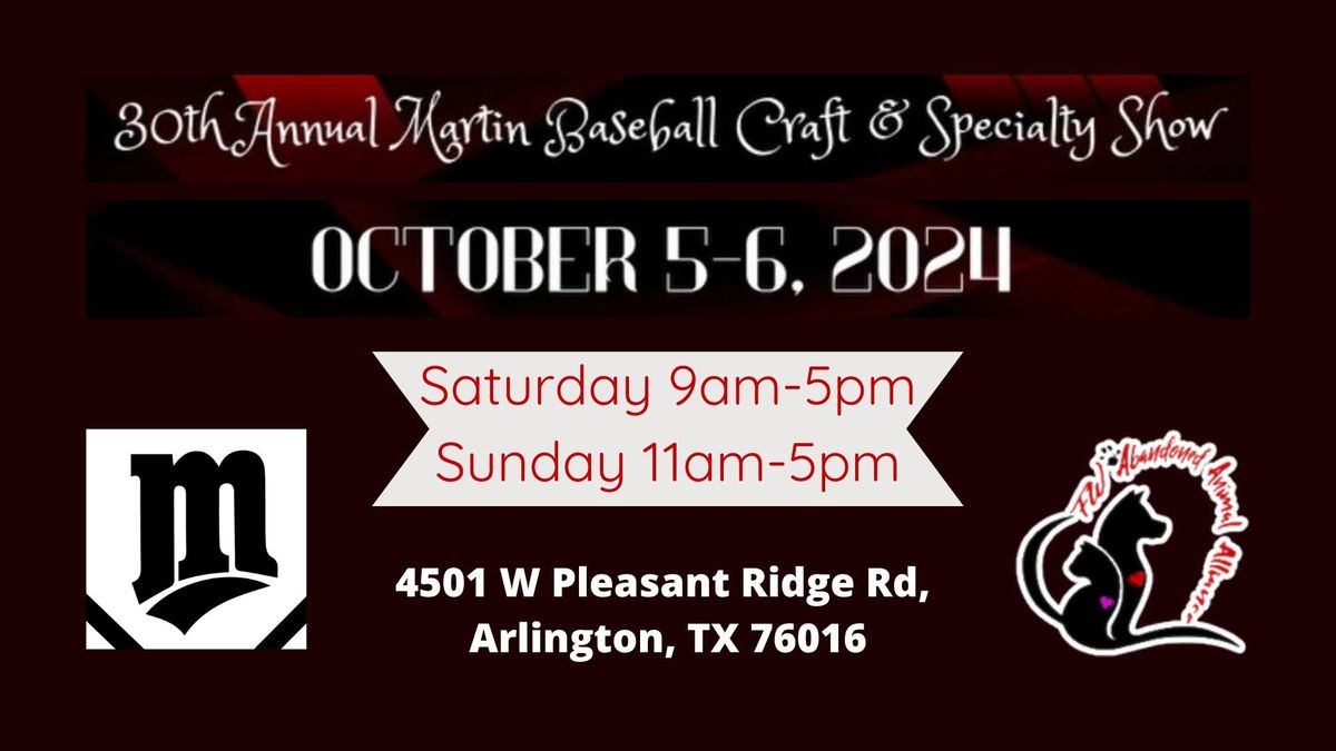 FWAAA @ 30th Annual Martin Baseball Craft & Specialty Show - Day 2