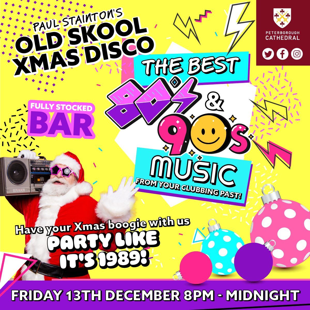 Paul Stainton's Old Skool Xmas Disco