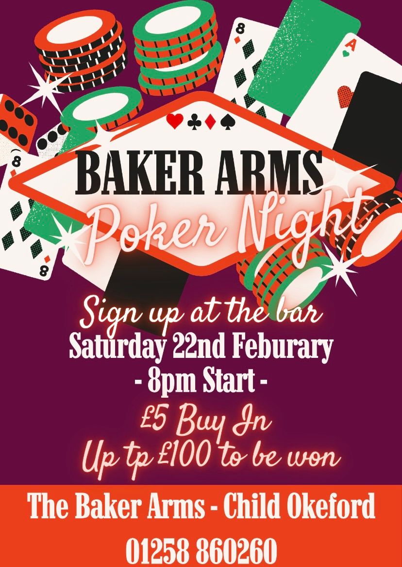 Bakers Poker Night