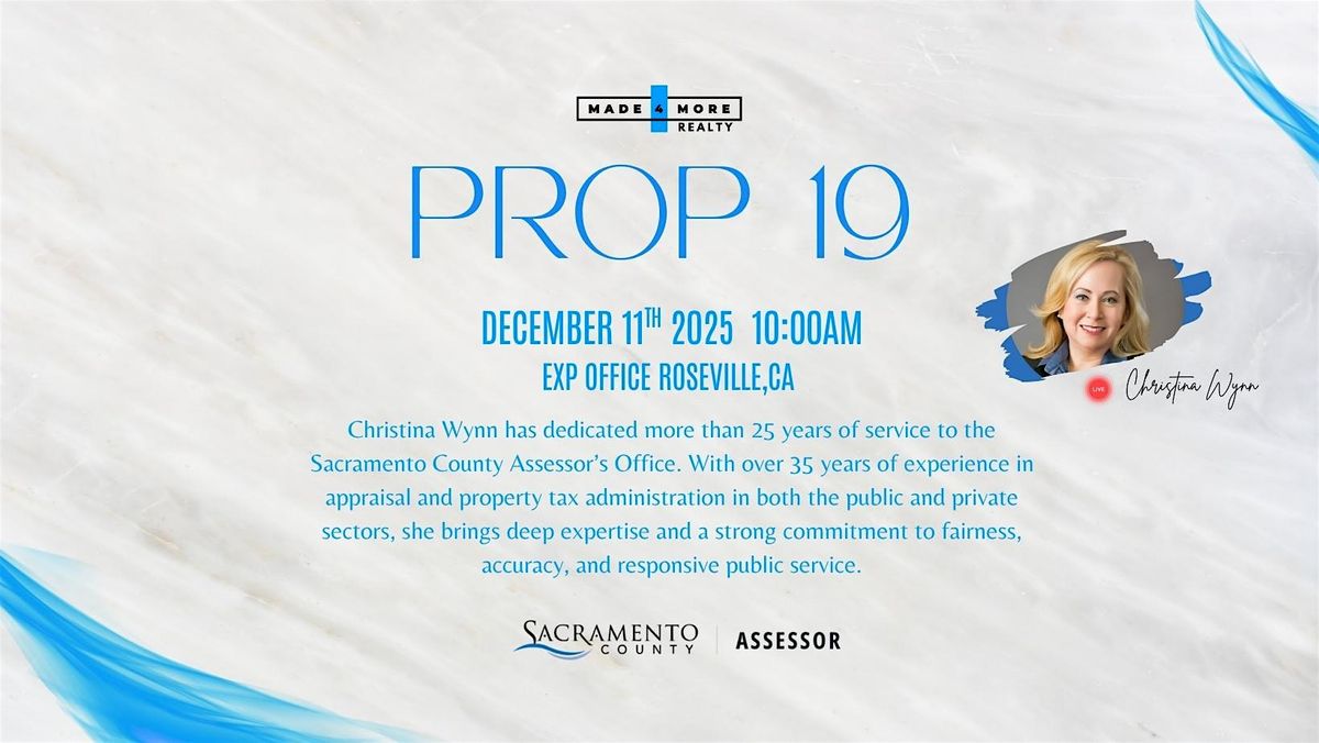 Prop 19 Presentation