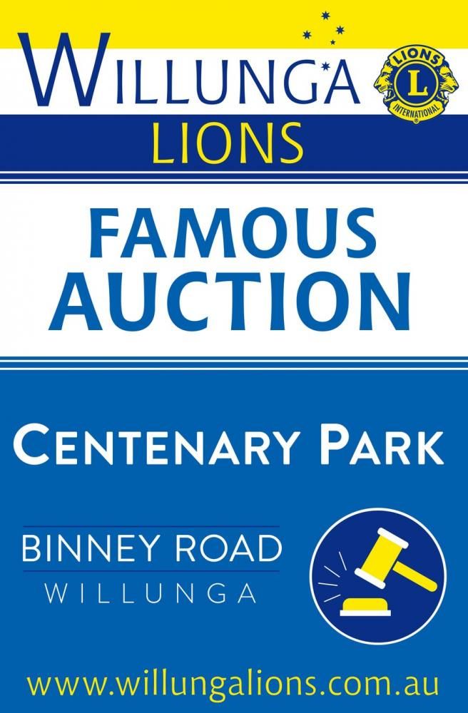 Willunga Lions Famous Auction