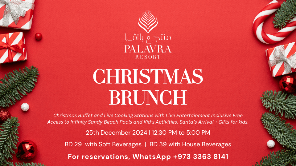 Christmas Day Brunch at Palavra Resort