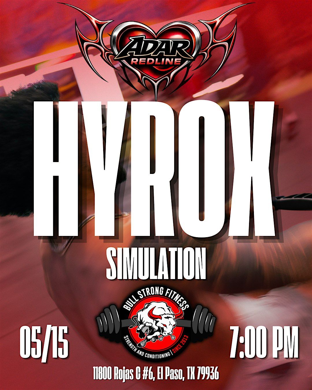 ADAR REDLINE- HYROX SIM