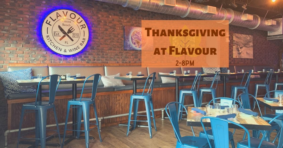 Thanksgiving at Flavour Kitchen