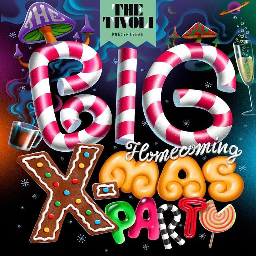 THE BIG HOMECOMING X-MAS PARTY || THE TIVOLI || HELSINGBORG