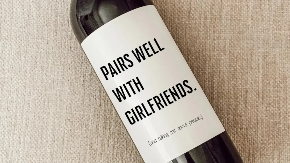 Wine Pairs well with New Friends