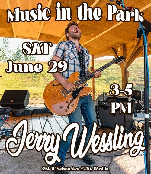 Jerry Wessling at Music in the Park Saturday June 29