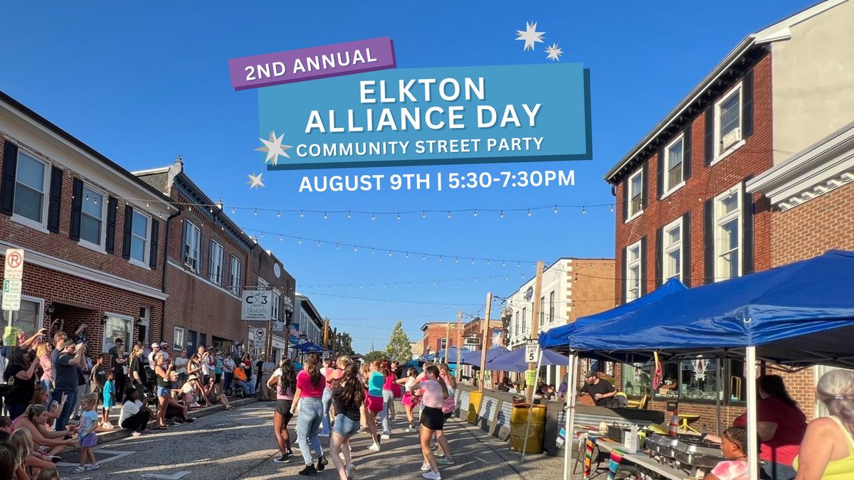 2nd Annual Elkton Alliance Day