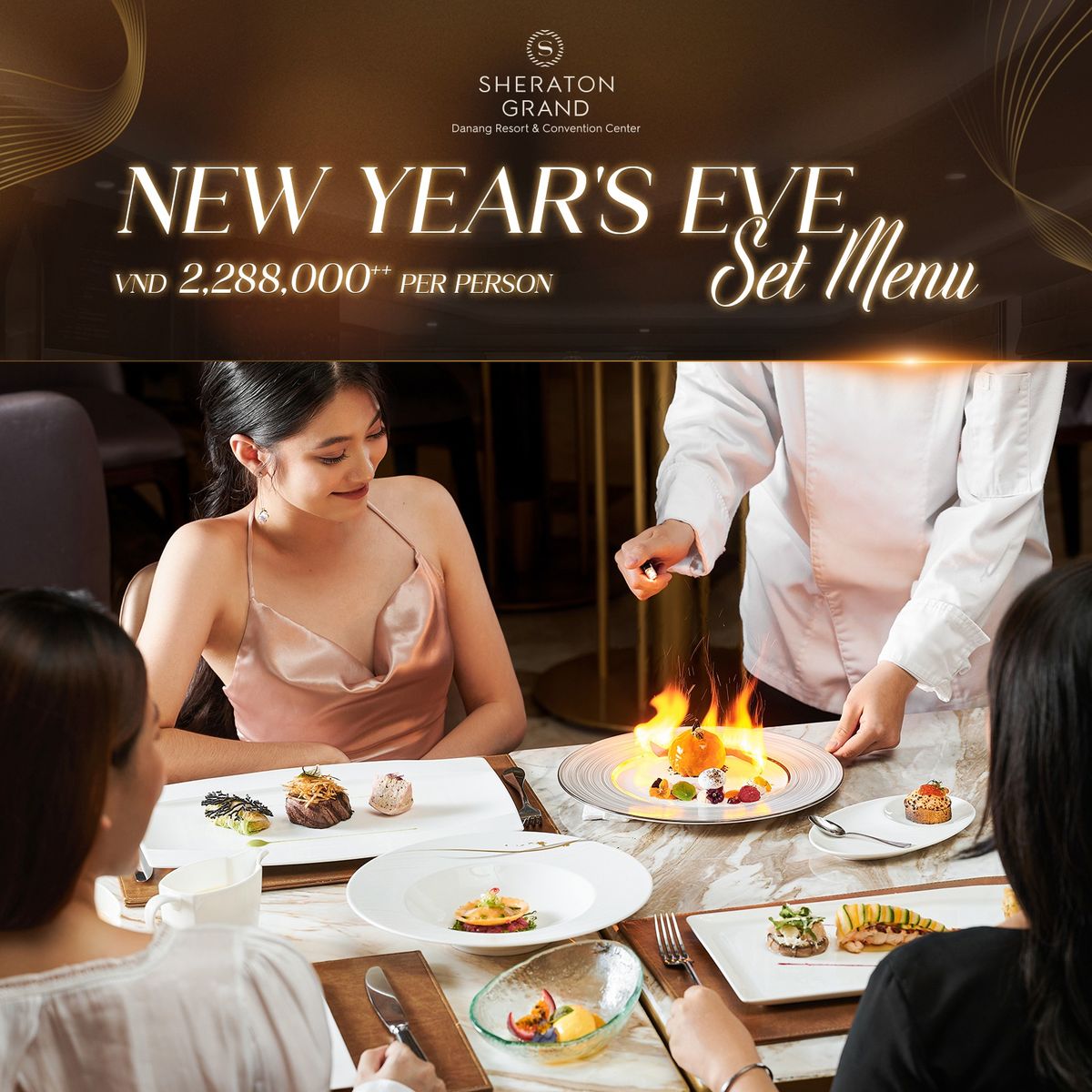 New Year's Eve Set Menu At The Grill