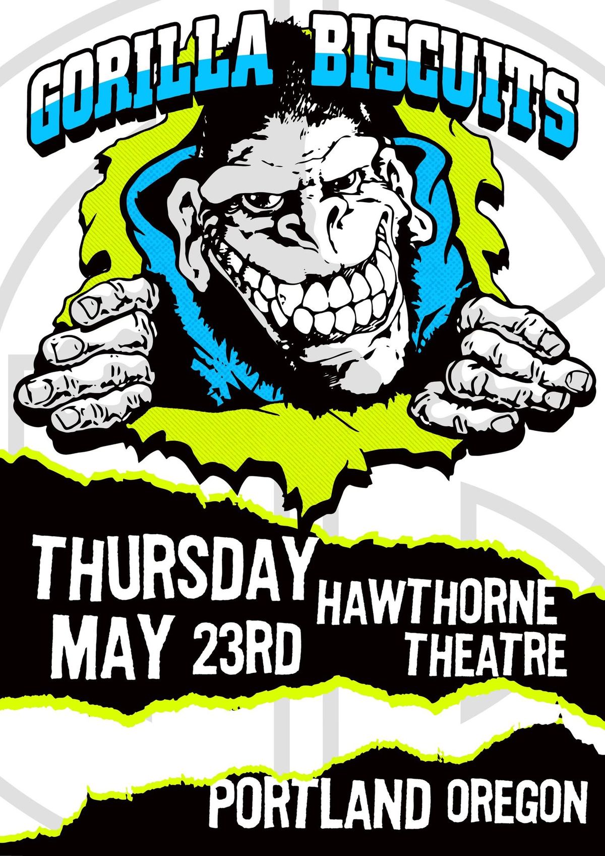 Gorilla Biscuits - Hawthorne Theatre - Portland, OR