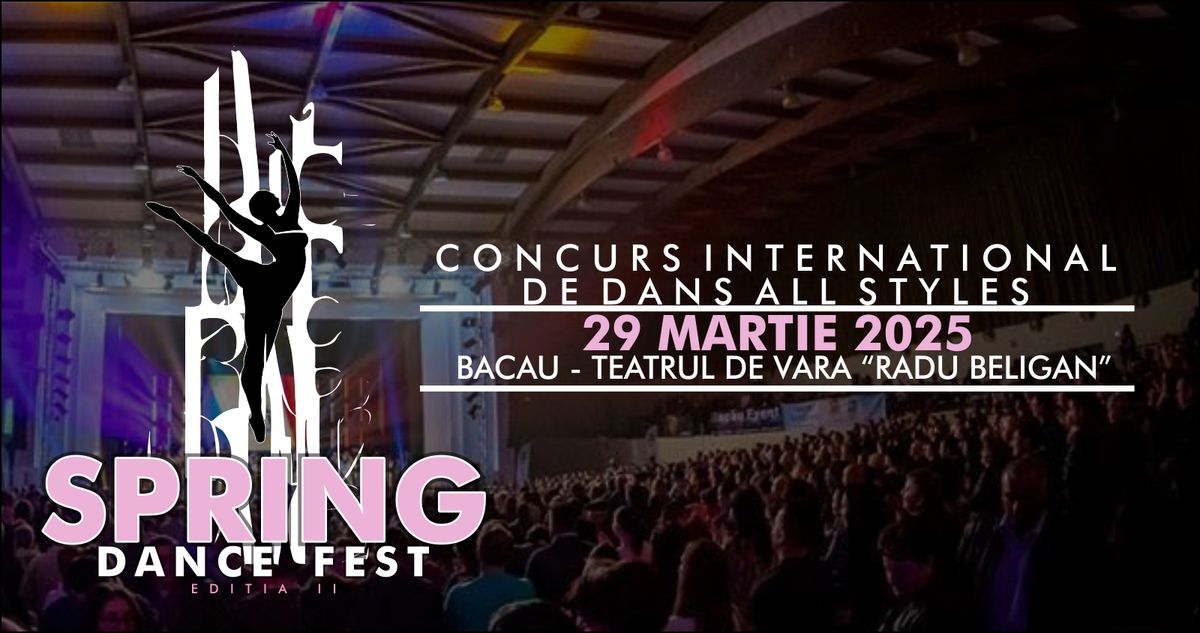 Spring Dance Fest 2025 - Festival International de Dans