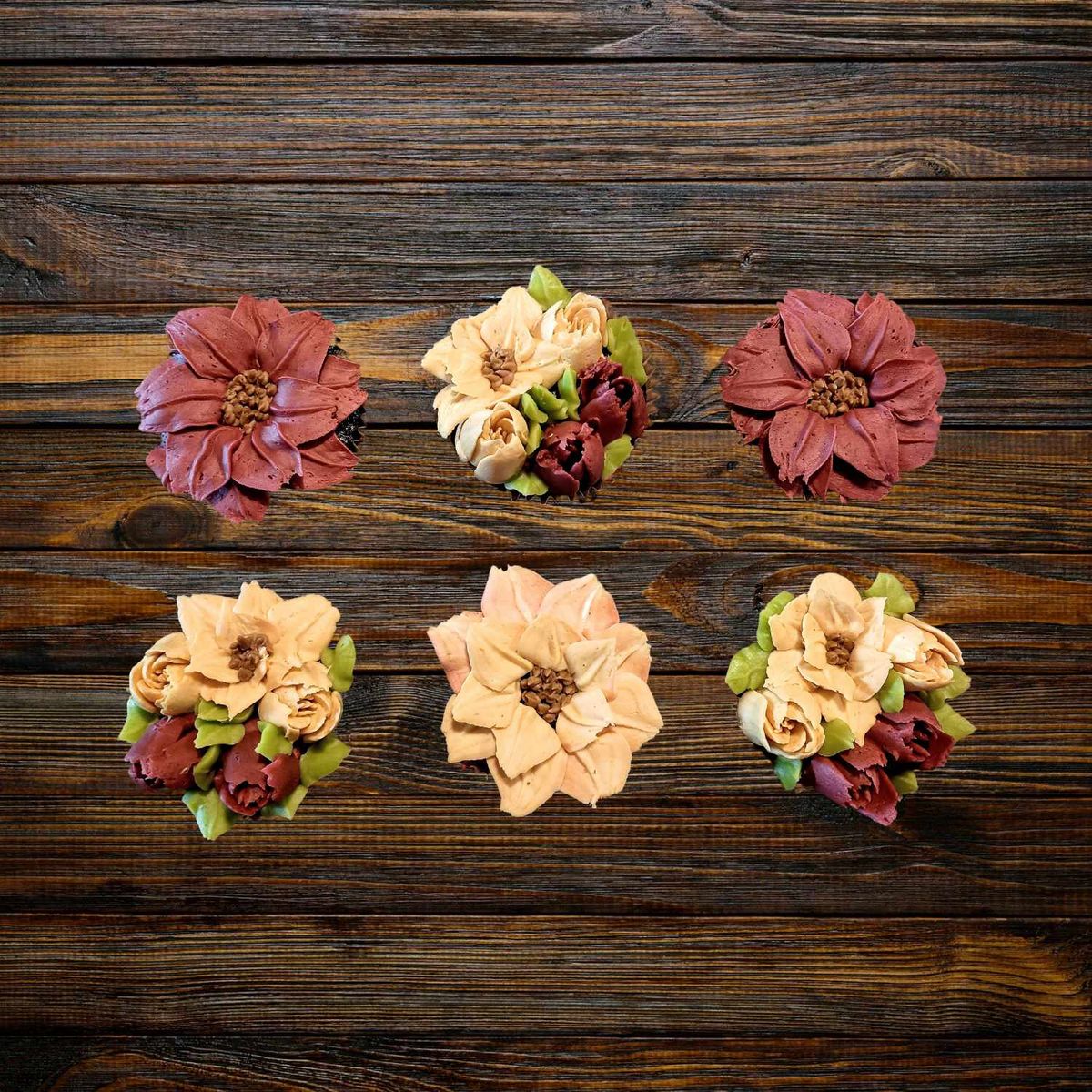 Fall Floral Cupcake Decorating Class