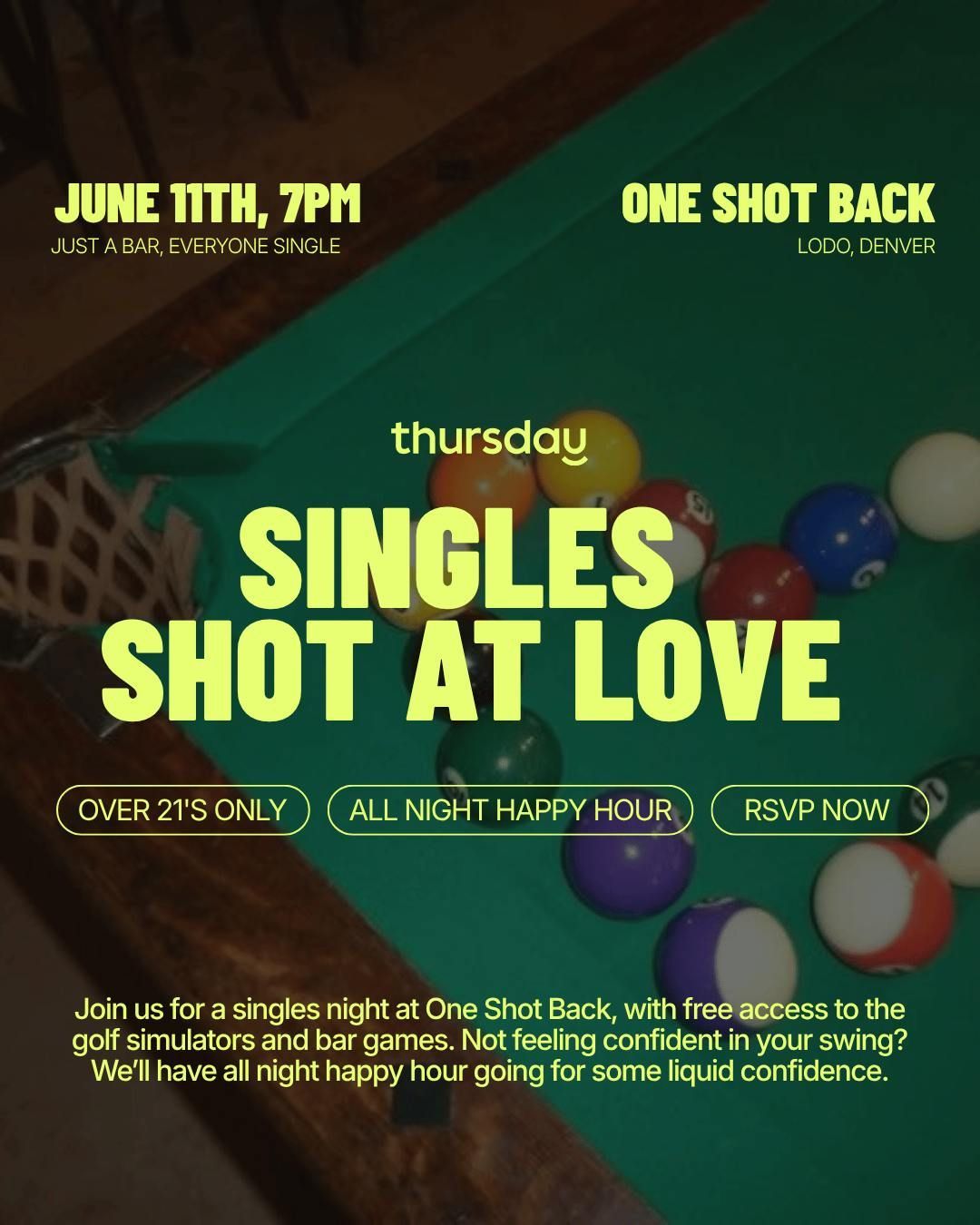 Thursday | Shot At Love | Denver