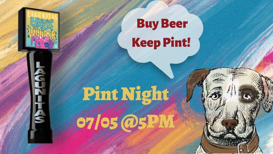 Lagunitas Brewing Pint Night