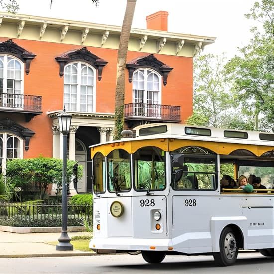 Narrated Historic Savannah Sightseeing Trolley Tour