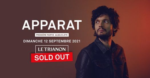 Apparat (live) \u2022 Le Trianon, Paris \u2022 September 12th, 2021