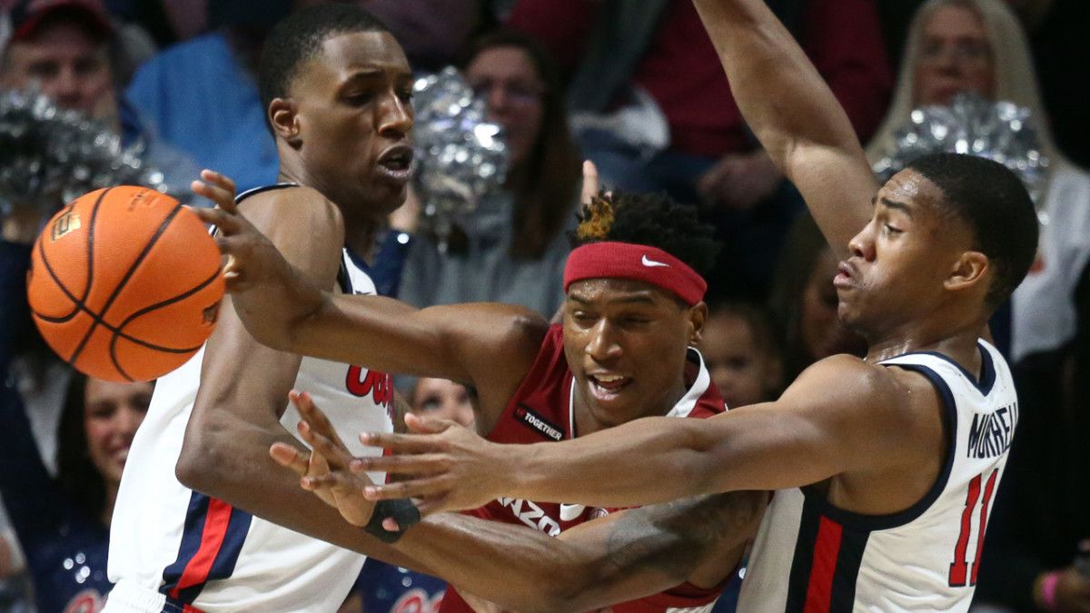 Ole Miss Rebels at Arkansas Razorbacks Mens Basketball