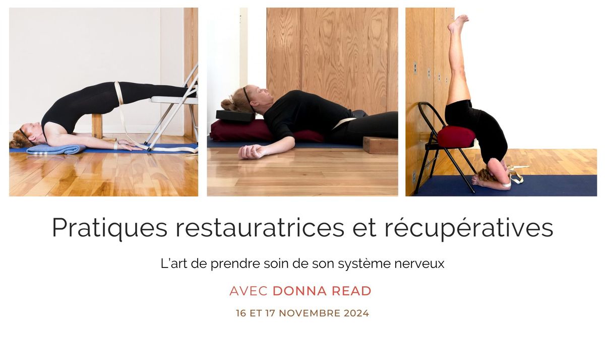 Pratiques restauratrices et r\u00e9cup\u00e9ratives avec Donna Read