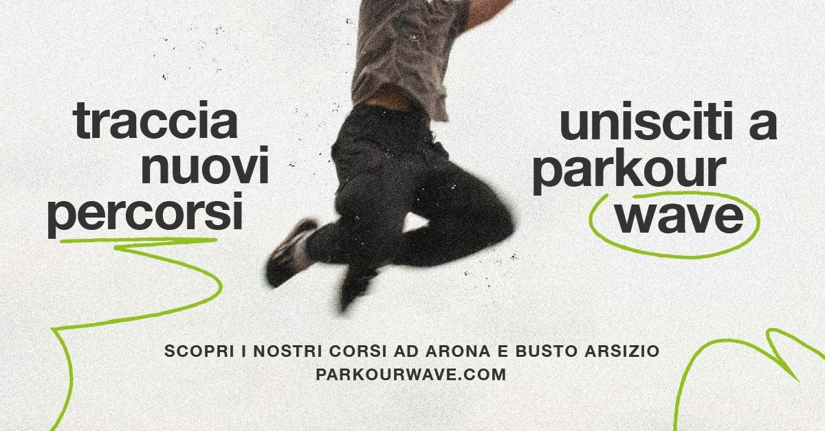 Corso Parkour Busto Arsizio 24\/25