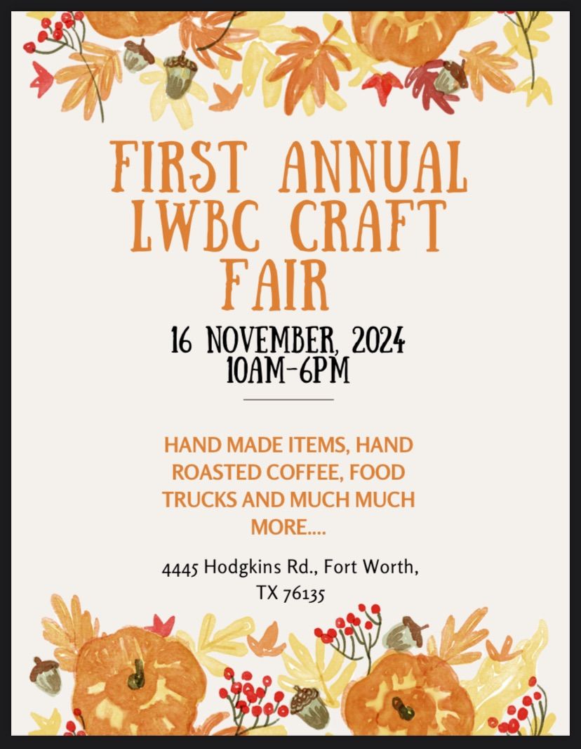 Lake Worth Baptist Church Craft Fair