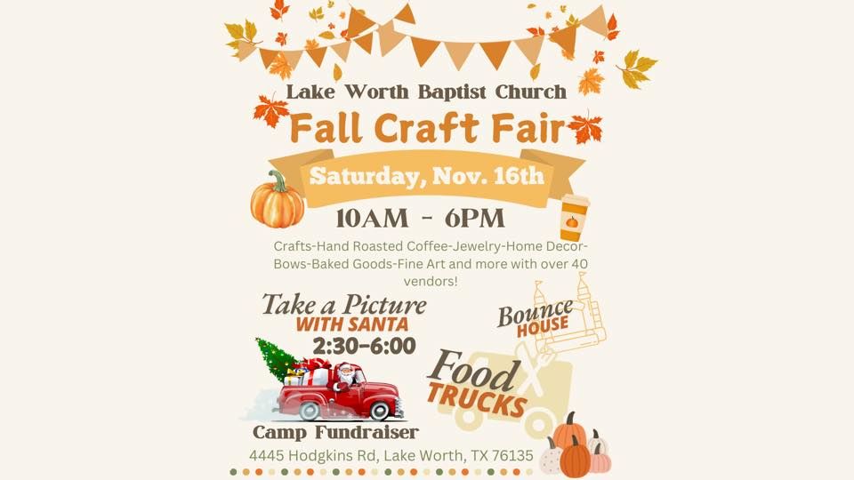 Lake Worth Baptist Church Craft Fair